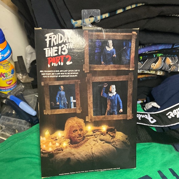 New-Never opened Neca Friday The 13th part2 Jason Vorhees figure. Box is perfect - Picture 6 of 8